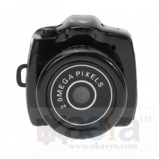 OkaeYa Spy Camera Y2000 DC-5V Mini Pinhole Camera Video Recorder DVR Camcorder DV Support TF
